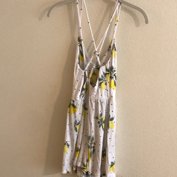 Romper with polka-dots and lemons - Picture 2 of 2